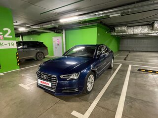 2016 Audi A4 V (B9), синий, 1900000 рублей, вид 2