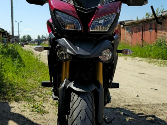 2015 Yamaha MT-09 Tracer (FJ-09), красный, 600000 рублей - вид 21