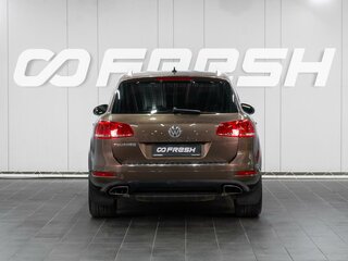 2010 Volkswagen Touareg II, коричневый, 1599000 рублей, вид 4
