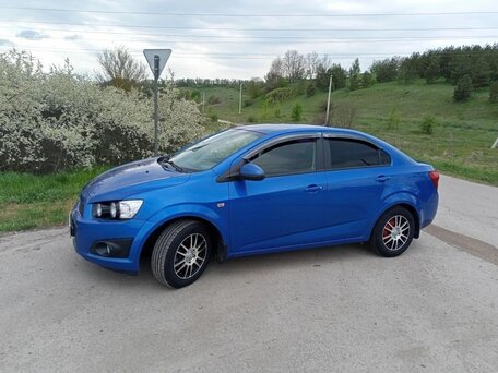 2012 Chevrolet Aveo II, синий, 725000 рублей, вид 4