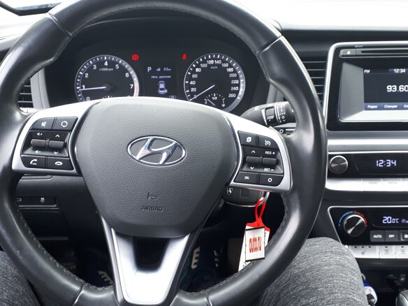 2018 Hyundai Sonata VII (LF) Рестайлинг, серый, 1590000 рублей - вид 7