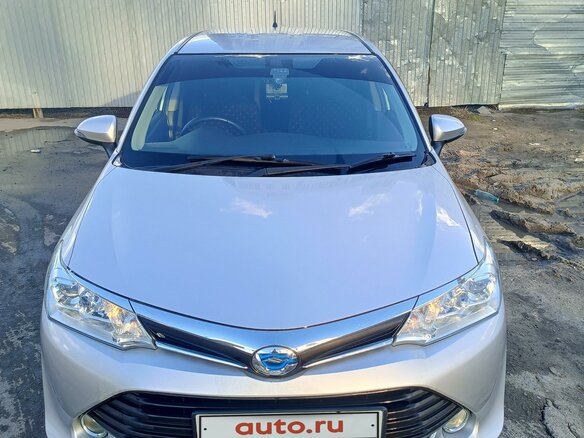 2016 Toyota Corolla Fielder XI (E160, E170, E180), серый, 1050000 рублей - вид 3