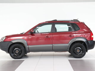 2008 Hyundai Tucson I, красный, 555000 рублей, вид 5