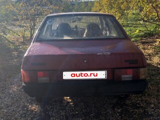 1995 Lada (ВАЗ) 21099, красный, 160000 рублей, вид 2