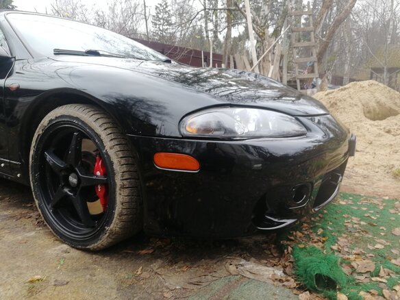 1997 Mitsubishi Eclipse II, чёрный, 2450001 рублей - вид 16