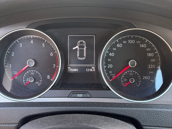 2013 Volkswagen Golf VII, серый - вид 6