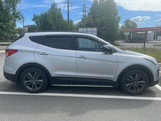 2013 Hyundai Santa Fe III, серебристый, 1750000 рублей, вид 4