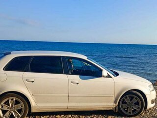 2009 Audi A3 II (8P) Рестайлинг 2, белый, 560000 рублей, вид 3
