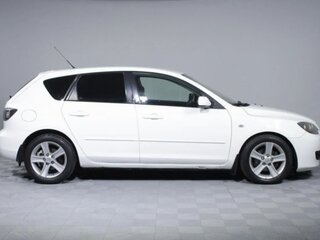 2006 Mazda 3 I (BK) Рестайлинг, белый, 470000 рублей, вид 5
