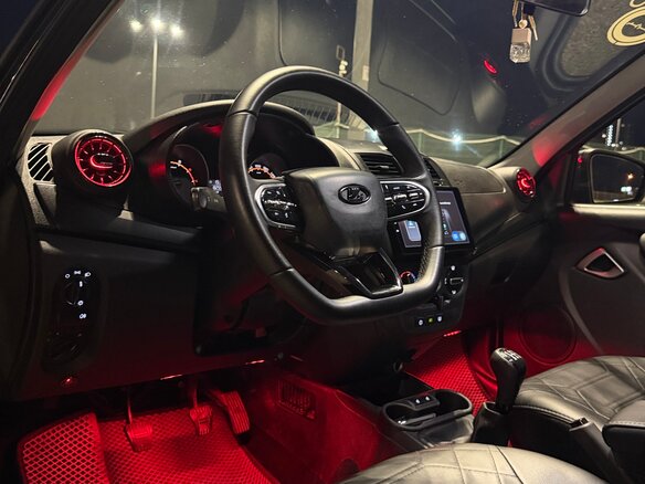 2019 Lada (ВАЗ) Granta I Рестайлинг, серый, 665000 рублей - вид 6