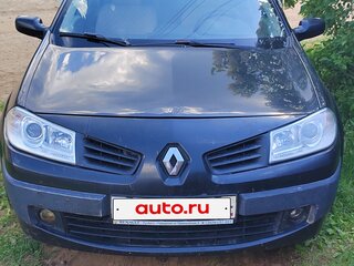2006 Renault Megane II Рестайлинг, чёрный, 300000 рублей, вид 2
