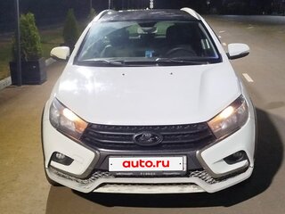 2019 Lada (ВАЗ) Vesta SW Cross I, белый, 749000 рублей, вид 4