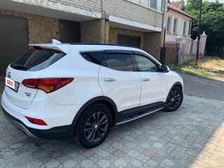 2017 Hyundai Santa Fe III Рестайлинг, белый, 2100000 рублей, вид 3