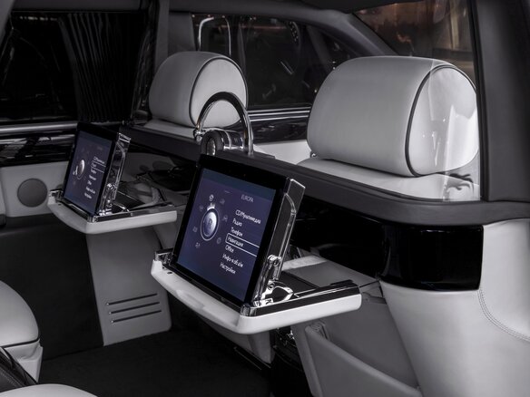 2012 Rolls-Royce Phantom Extended VII Рестайлинг (Series II), чёрный - вид 18