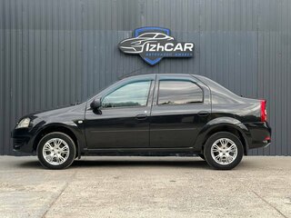 2014 Renault Logan I Рестайлинг, чёрный, 349000 рублей, вид 5