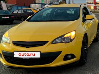 2012 Opel Astra GTC J Рестайлинг, жёлтый, 870000 рублей, вид 5