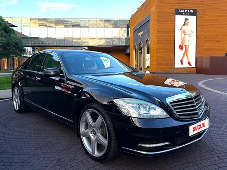 2010 Mercedes-Benz S-Класс 350 V (W221) Рестайлинг, чёрный, 3750000 рублей, вид 3
