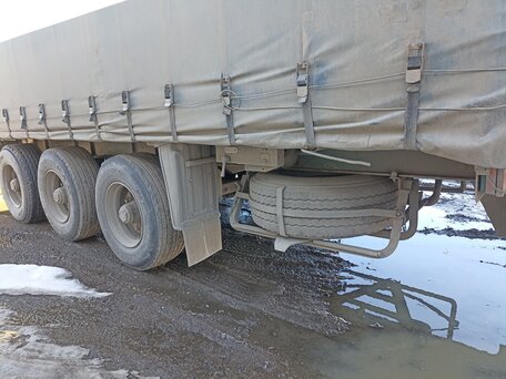 1994 Fruehauf Полуприцеп-бортовой, серый, 880000 рублей, вид 3