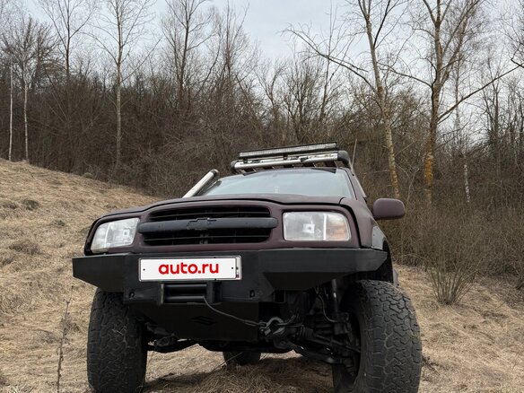 1999 Chevrolet Tracker II, красный, 625000 рублей - вид 8