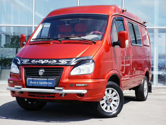 2006 ГАЗ Соболь (2752), красный