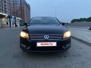 2012 Volkswagen Passat B7, чёрный, 1050000 рублей, вид 2