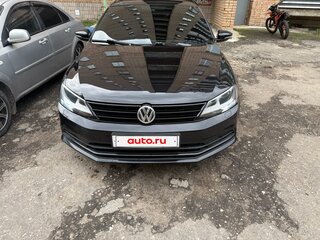 2015 Volkswagen Jetta VI Рестайлинг, чёрный, 1050000 рублей, вид 2