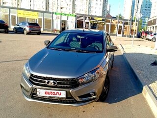2017 Lada (ВАЗ) Vesta I, серый, 720000 рублей, вид 2