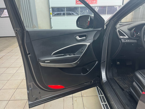 2016 Hyundai Santa Fe III Рестайлинг, серый, 2165000 рублей - вид 8