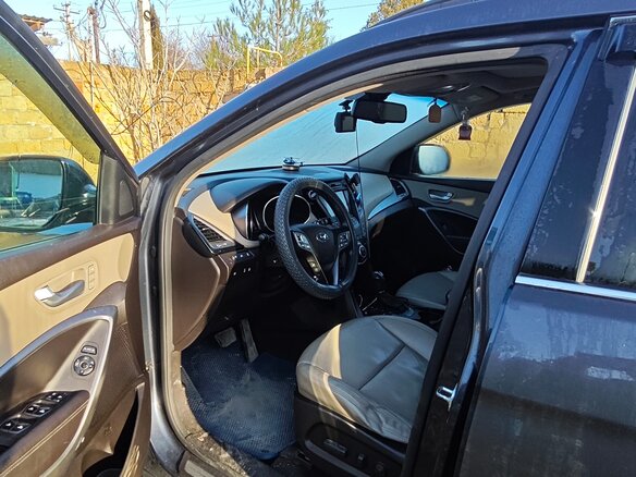 2015 Hyundai Santa Fe Grand III, синий, 2350000 рублей - вид 5