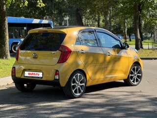 2015 Kia Picanto II Рестайлинг, жёлтый, 1100000 рублей, вид 4