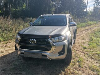2020 Toyota Hilux VIII Рестайлинг 2, серый, 5495000 рублей, вид 3