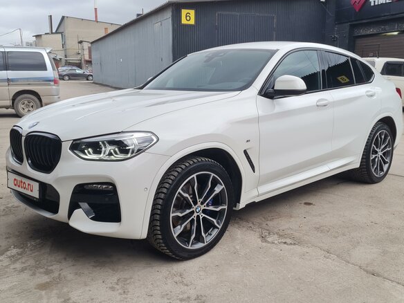 2021 BMW X4 30d II (G02), белый - вид 7