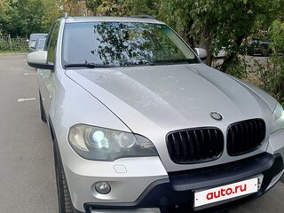 2009 BMW X5 30i II (E70), серебристый, 1350000 рублей, вид 2