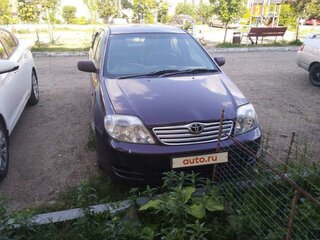 2003 Toyota Corolla IX (E120, E130), красный, 500000 рублей, вид 1