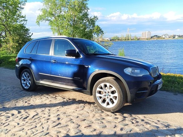 2011 BMW X5 35i II (E70) Рестайлинг, синий, 2599000 рублей - вид 6