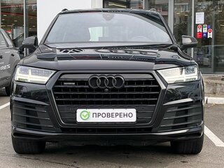 2019 Audi Q7 II (4M), чёрный, 5170000 рублей, вид 2