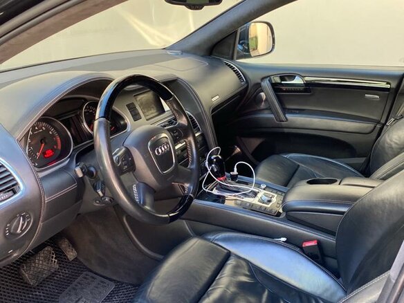 2008 Audi Q7 I (4L), чёрный, 1600000 рублей - вид 6