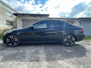 2008 BMW 3 серии 318i V (E90/E91/E92/E93), чёрный, 900000 рублей, вид 3
