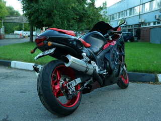2002 Suzuki GSX 1300 R Hayabusa, чёрный, 455000 рублей, вид 2