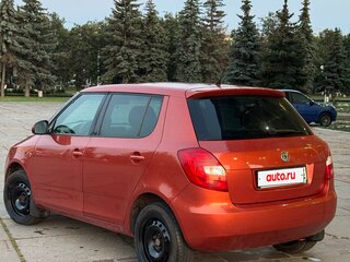 2009 Skoda Fabia II, оранжевый, 339999 рублей, вид 5