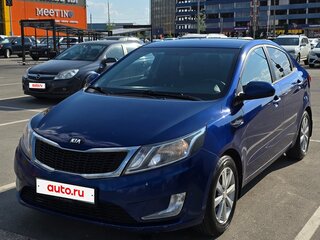 2013 Kia Rio 4-speed III, синий, 800000 рублей, вид 1