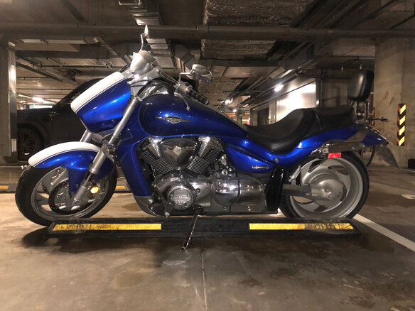 2007 Suzuki Boulevard M109R, синий, 1100000 рублей - вид 10