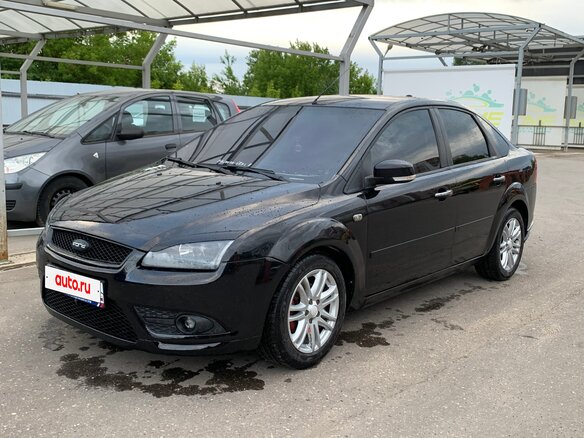 2006 Ford Focus II, чёрный, 550000 рублей