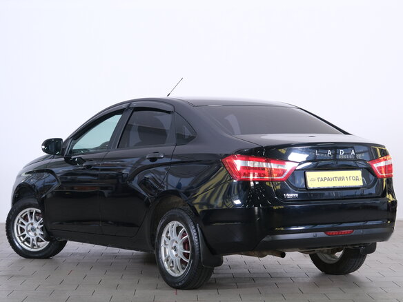 2020 Lada (ВАЗ) Vesta I, чёрный - вид 3