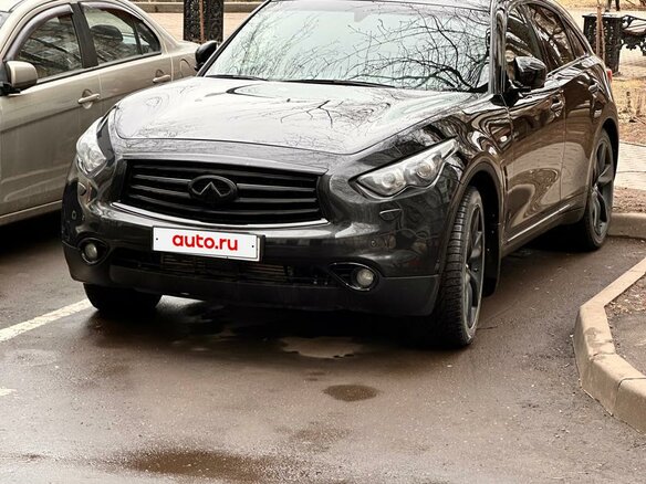2014 Infiniti QX70, чёрный, 2120000 рублей