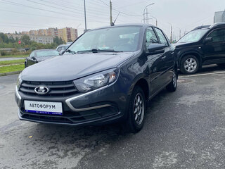 2022 Lada (ВАЗ) Granta I Рестайлинг, серый, 690000 рублей, вид 5