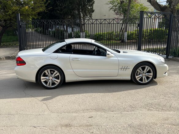 2008 Mercedes-Benz SL-Класс 350 V (R230) Рестайлинг 2, белый, 3580000 рублей - вид 4