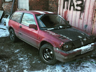 1986 Honda Civic III, красный, 550000 рублей, вид 1