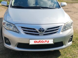 2012 Toyota Corolla X (E140, E150) Рестайлинг, серебристый, 1150000 рублей, вид 1