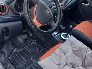 2015 Lada (ВАЗ) Kalina Cross II, серебристый, 395000 рублей, вид 3